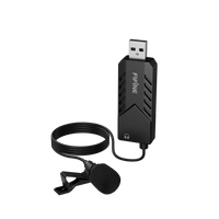 Fifine K053 Sıfır Gecikme Kardioid USB Yayıncı ve Bilgisayar Yaka Mikrofonu
