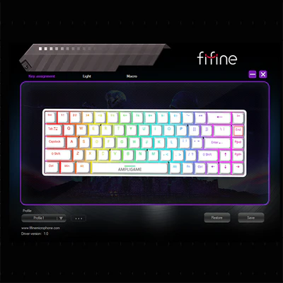 FIFINE GK6 Software