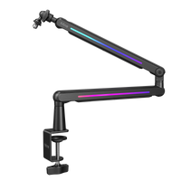 Fifine BM88PRO RGB Low Profile Profesyonel Masaüstü Mikrofon Standı