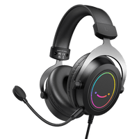 Fifine Ampligame H3 Çıkarılabilir Mikrofonlu 3.5mm PC ve Konsol Uyumlu RGB Oyuncu Kulaklığı