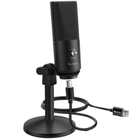 Fifine K670B Sıfır Gecikme USB Condenser Podcast ve Yayıncı Mikrofonu