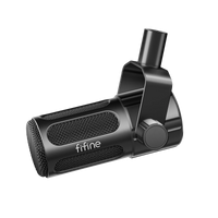 Fifine AmpliTank Tank1 Low-Cut Filtreli Safkan XLR Dinamik Stüdyo Mikrofonu